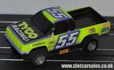 Slot Race Car -- Green Tyco Racing Team Truck (other)