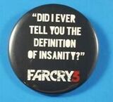 Video Game Promo -- Far Cry 3 Button (other)