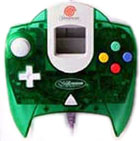 Controller -- Clear Green (Dreamcast)