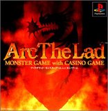 Arc the Lad Monster Game with Casino Game (PlayStation)