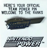 Pin -- Silver Team Power (other)