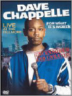 Dave Chappelle: For What It's Worth (DVD)